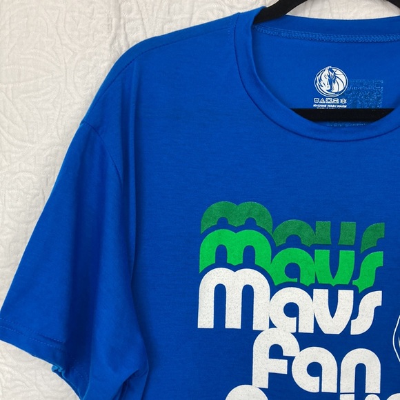 NBA Dallas Mavericks Mavs Fan For Life Graphic T-shirt sz XL - Picture 3 of 13